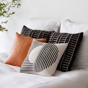 NY - Pampas Leather Square Pillow