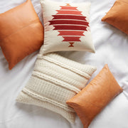 NY - Pampas Leather Lumbar Pillow