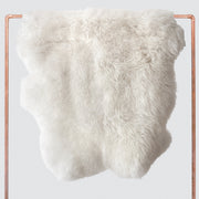 NY - Sheepskin Accent Rug - White