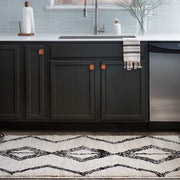 Moroccan Area Rug in Kitchen and Dining Room