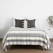 Black and Cream Bedding Set from The Citizenry