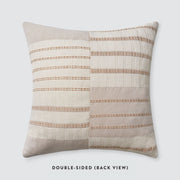 Double sided back of pillow