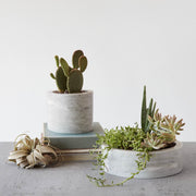 Puebla Marble Planter - Tall