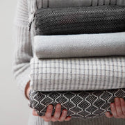 Stack of Monochromatic Alpaca Blankets
