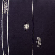 Details on Indigo Tribal Pattern Pillow