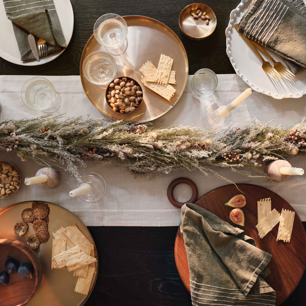 Dried Wildflower and Greenery Garland - 3 ft