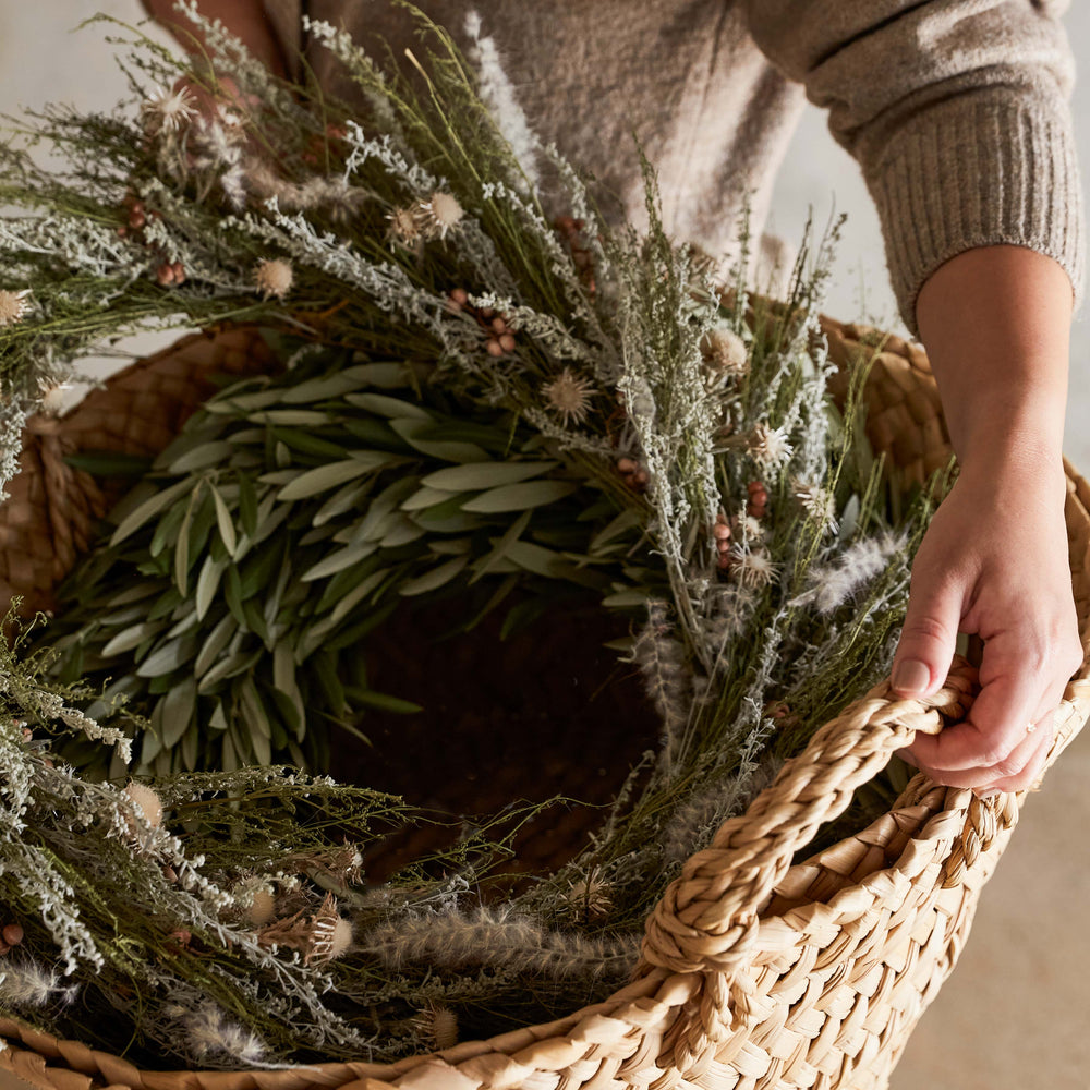 Dried Wildflower and Greenery Wreath