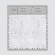 Swatch card of linen fabric in graphite stripe color,graphite-stripe