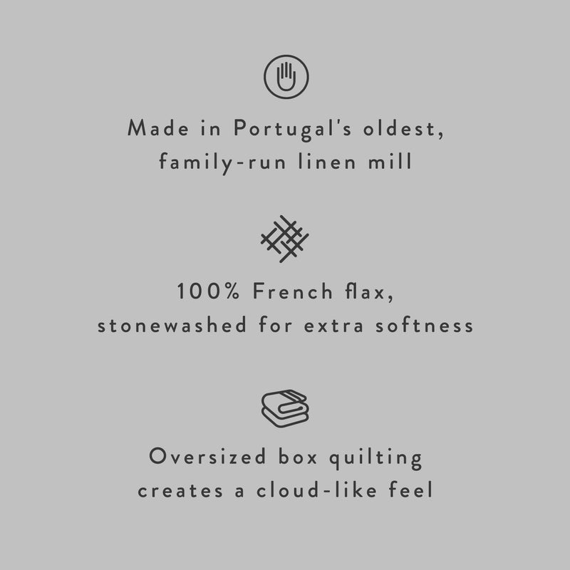 Woven in the oldest family-run mill in Portugal, graphite-stripe