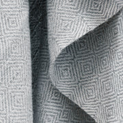 diamond pattern of hand loomed alpaca throw blanket