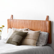 Styled Leather Headboard