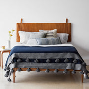 NY - Hanging Leather Headboard
