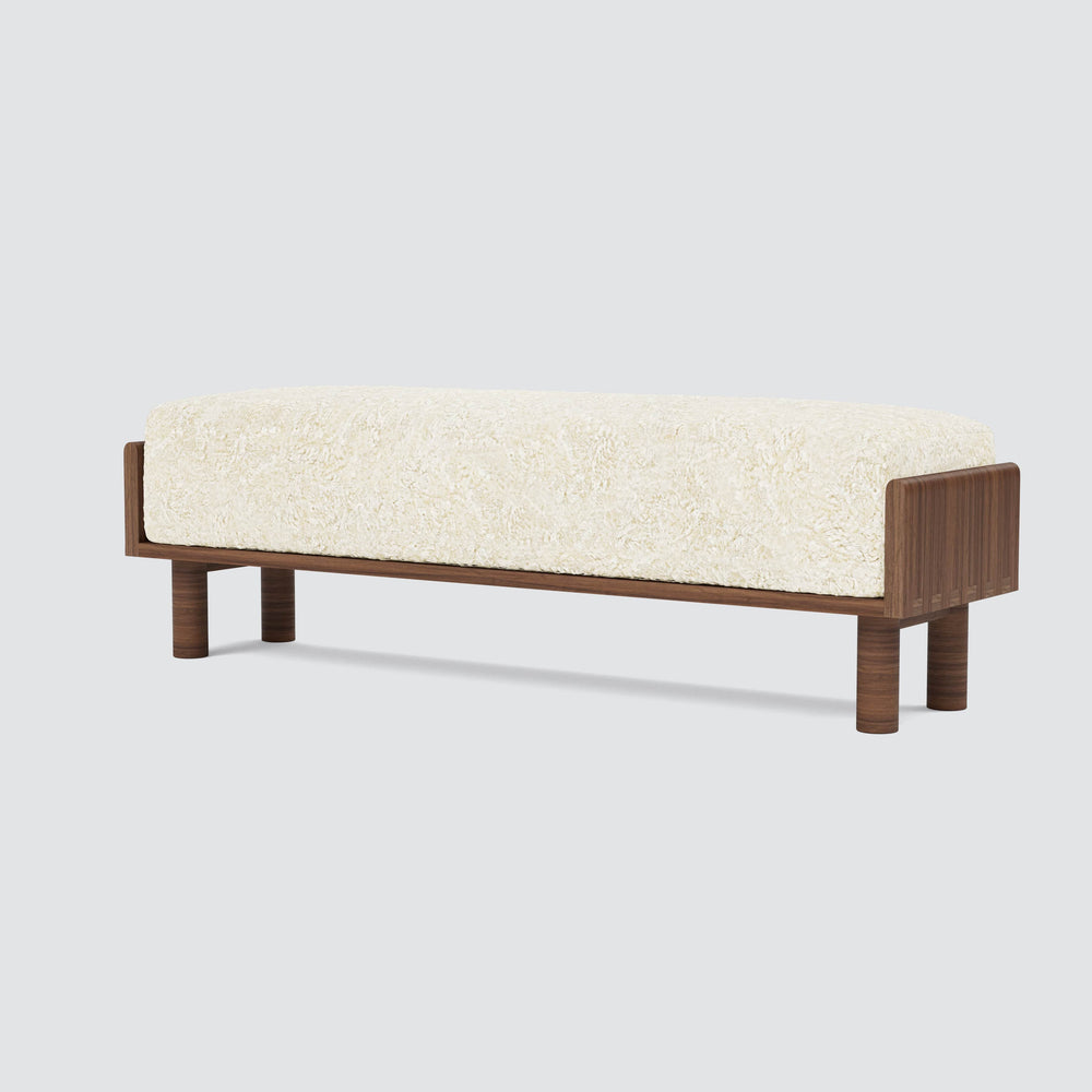 Helm Shearling Bench