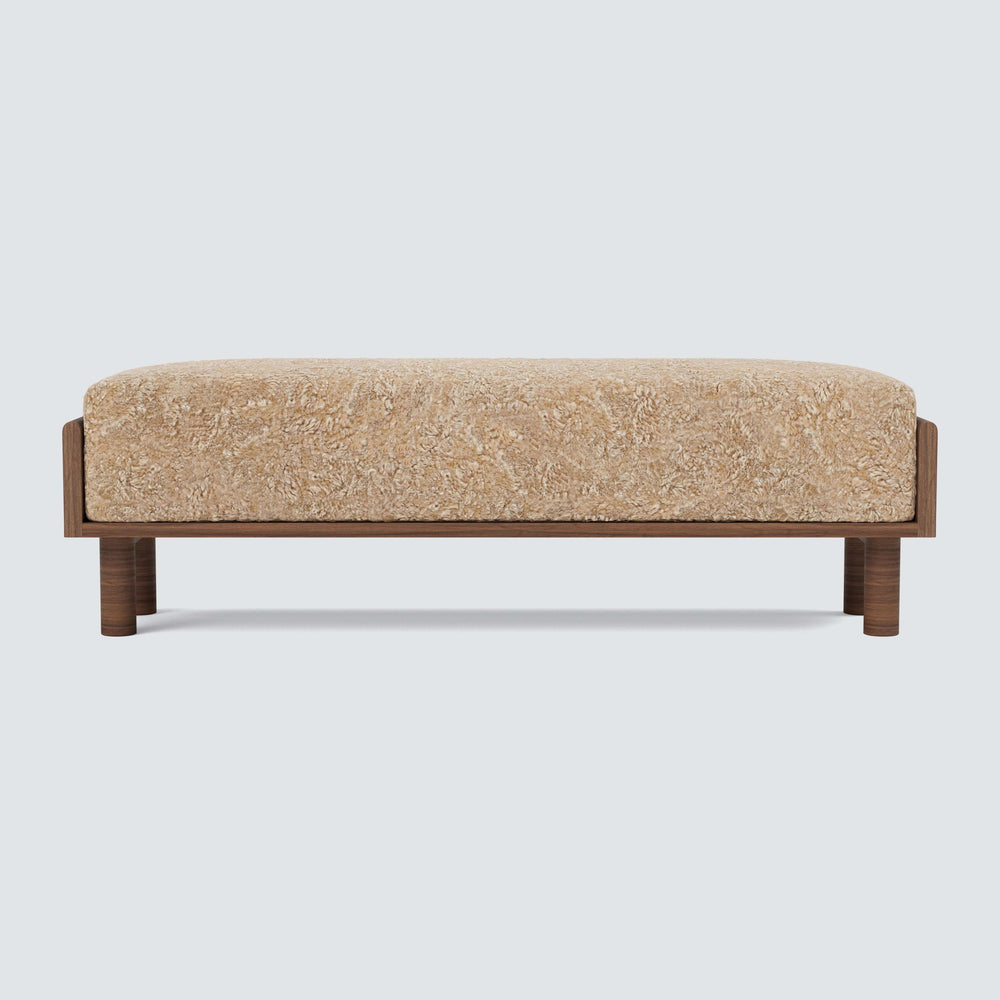Helm Shearling Bench