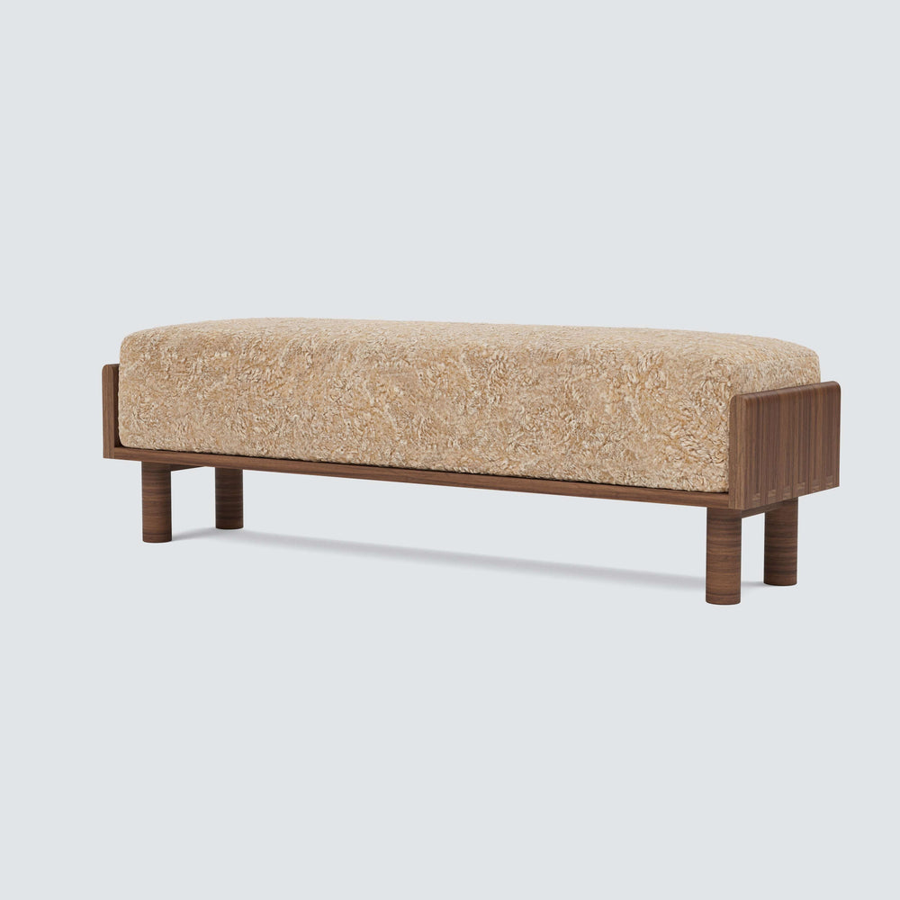 Helm Shearling Bench
