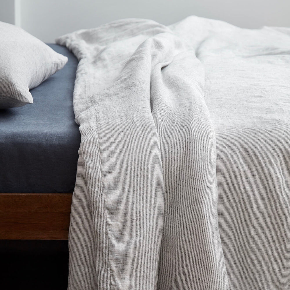 Stonewashed Linen Duvet Cover