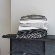 Stack of Monochromatic Alpaca Blankets