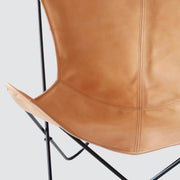 Detail of leather stitching