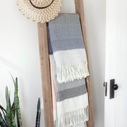 Fringed Alpaca Throw Blankets