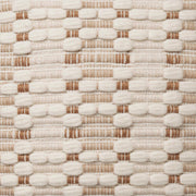 Detail of textured alpaca stripe pattern