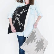 Neutral Aztec Inspired Throw Pillows