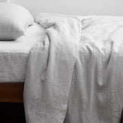 Light Grey Duvet Cover at The Citizenry, light-grey