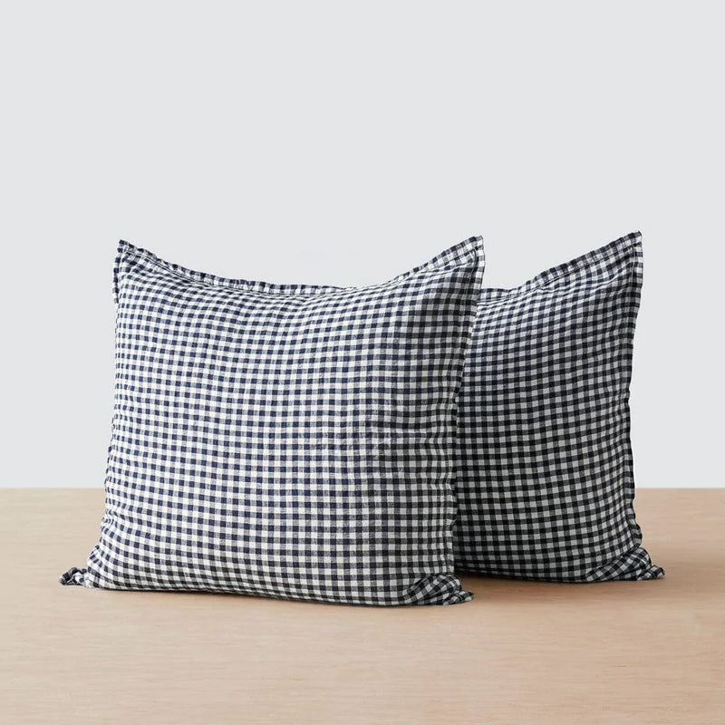 Indigo-Gingham