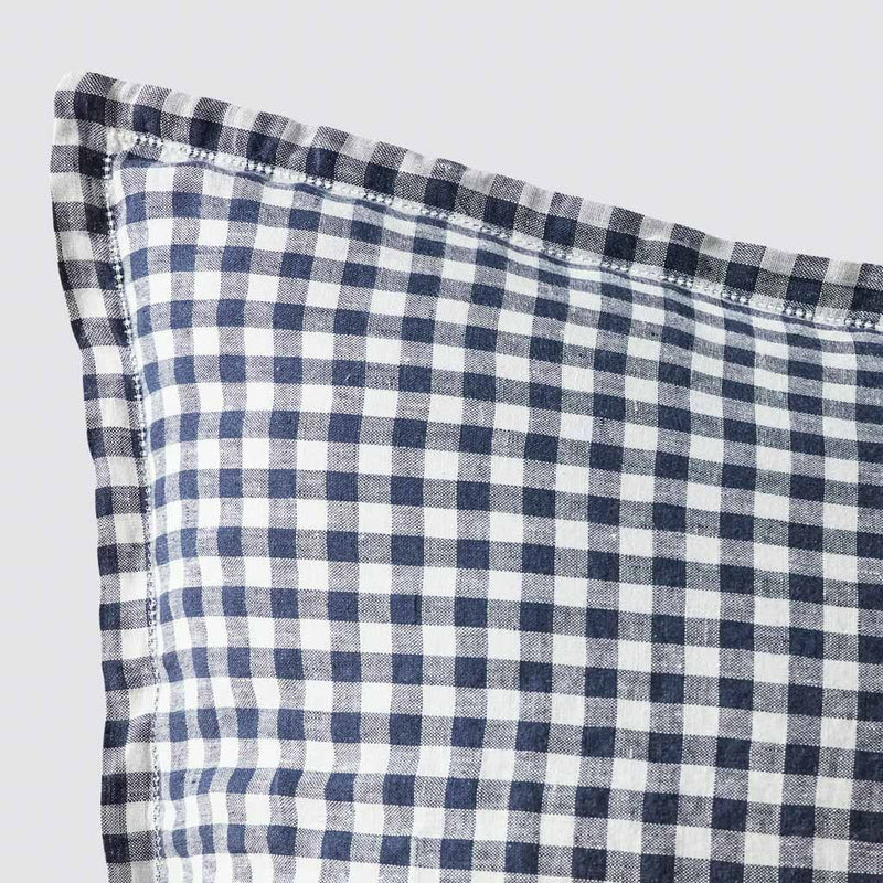Indigo-Gingham