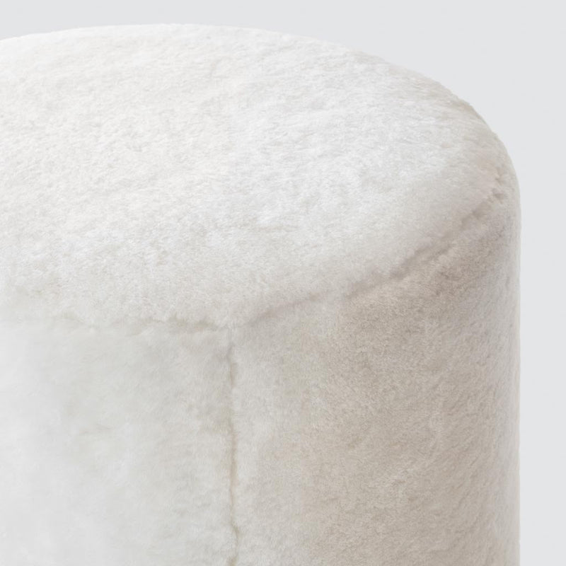 white-sheepskin