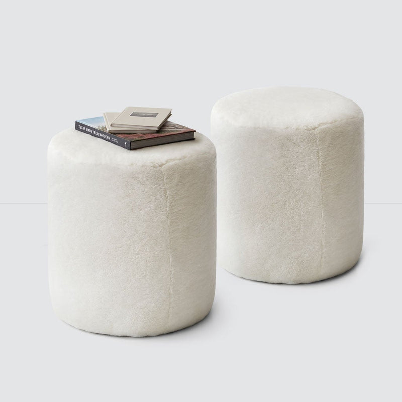 white-sheepskin