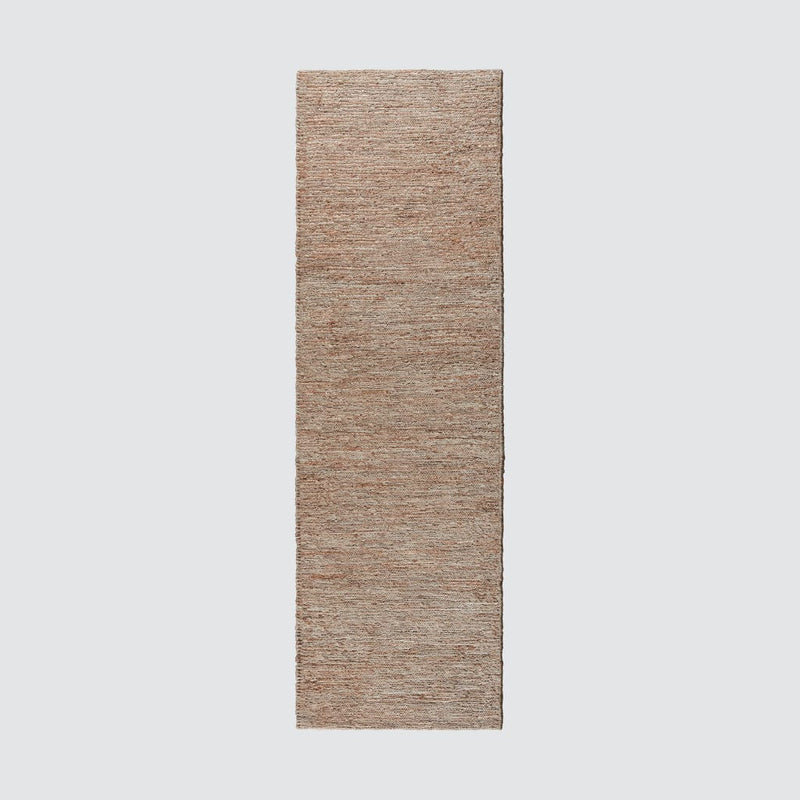 Overhead of jute runner, dark
