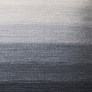 Boho Ombre Indigo Throw Pillow, indigo