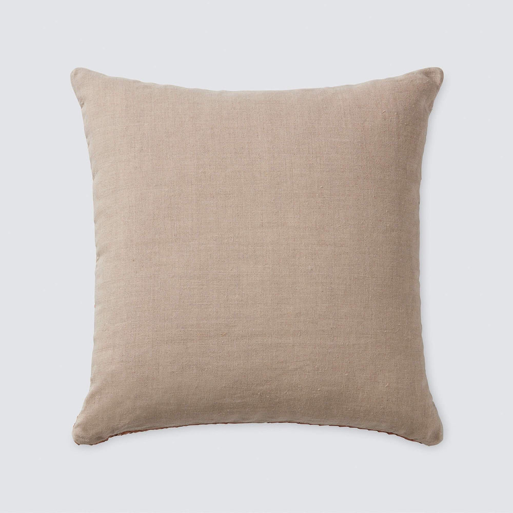 100% Linen Back of Pillow